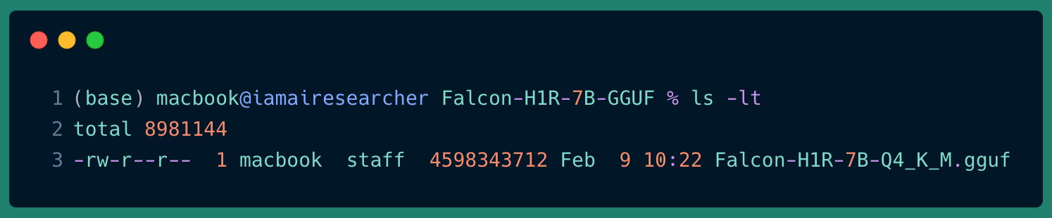 Falcon-H1R-7B-GGUF